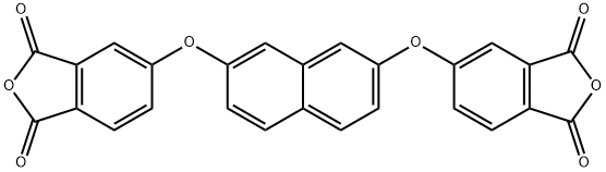 5,5'-[2,7-naphthalenediylbis(oxy)]bis-1,3-Isobenzofurandione,80382-01-0,结构式