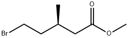 methyl (3S)-5-bromo-3-methylpentanoate Structure
