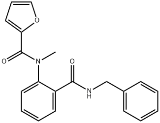 821000-85-5 N-{2-[(benzylamino)carbonyl]phenyl}-N-methyl-2-furamide