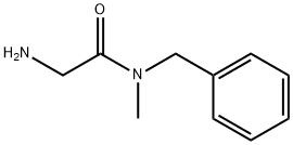 2-amino-N-benzyl-N-methylacetamide Struktur
