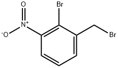 2-bromo-1-bromomethyl-3-nitrobenzene, 82617-49-0, 结构式
