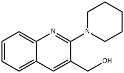 [2-(piperidin-1-yl)quinolin-3-yl]methanol Structure