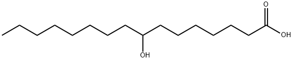 8-Hydroxyhexadecanoic acid Structure