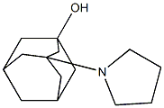 3-pyrrolidin-1-yladamantan-1-ol Structure