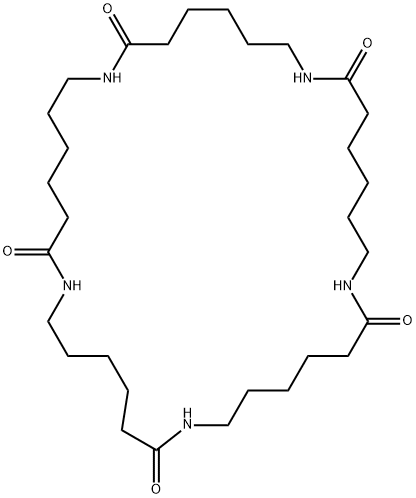 1,8,15,22,29-Pentaazacyclopentatriacontane-2,9,16,23,30-pentone Struktur