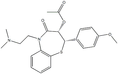 Diltiazem Impurity 8 Structure