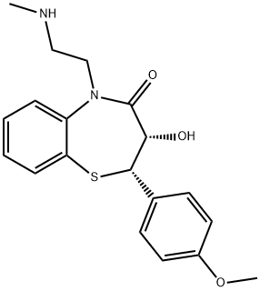 地尔硫卓杂质,86408-44-8,结构式