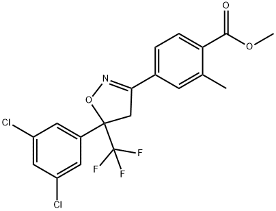 864736-32-3 4-[5-(3,5-dichloro-phenyl)-5-trifluoromethyl-4,5-dihydro-isoxazol-3-yl]-2-methyl-benzoic acid methyl ester