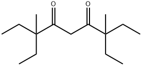 3,7-diethyl-3,7-dimethyl-4,6-Nonanedione Structure