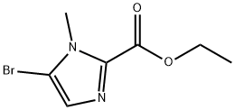 ethyl 5-bromo-1-methyl-1H-imidazole-2-carboxylate Struktur