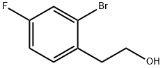 2-(2-Bromo-4-fluorophenyl)ethan-1-ol Structure