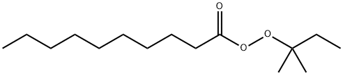Decaneperoxoic acid 1,1-dimethylpropyl ester Structure