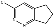 3-CHLORO-6,7-DIHYDRO-5H-CYCLOPENTA[C]PYRIDAZINE Struktur