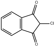 1H-Indene-1,3(2H)-dione, 2-chloro- Struktur