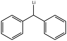diphenylmethyllithium Structure