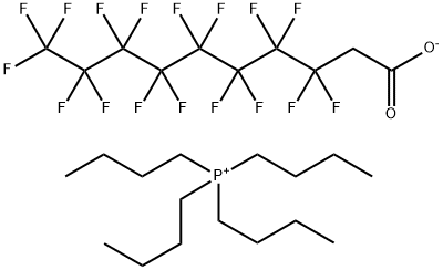 Tetrabutylphosphonium 2H,2H-Perfluorodecanoate Structure