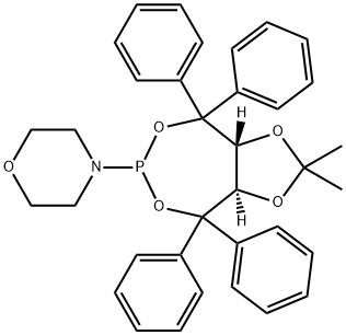 905727-05-1 4-[(3AR,8AR)-四氢-2,2-二甲基-4,4,8,8-四苯基-1,3-二氧杂环[4,5-E][1,3,2]二氧杂膦-6-基]吗啉