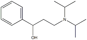 3-[bis(propan-2-yl)amino]-1-phenylpropan-1-ol,906532-26-1,结构式