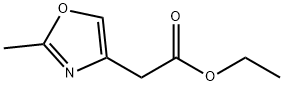 2-甲基噁唑-4-乙酸乙酯, 910322-74-6, 结构式