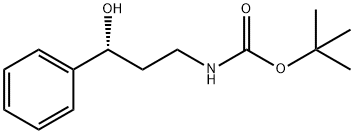(R) -(3-羟基-3-苯基丙基)氨基甲酸叔丁酯, 913642-86-1, 结构式