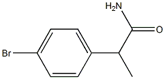 2-(4-溴苯基)丙酰胺, 917397-89-8, 结构式