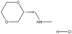 (R)-1-(1,4-二氧六环-2-基)-N-甲基甲胺盐酸盐, 917882-58-7, 结构式