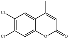 6,7-二氯基-4-甲基香豆素, 923019-32-3, 结构式