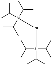 Bis(triisopropylsilyl)amine Structure