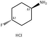 Trans-4-Fluoro-cyclohexylamine hydrochloride Structure