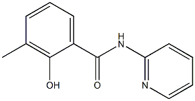 2-hydroxy-3-methyl-N-(pyridin-2-yl)benzamide Structure