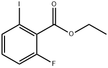 Benzoic acid, 2-fluoro-6-iodo-, ethyl ester 结构式