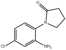 1-(2-amino-4-chlorophenyl)pyrrolidin-2-one Structure
