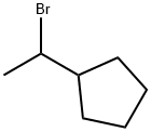 (1-溴乙基)环戊烷,931-02-2,结构式