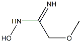 (1Z)-N'-hydroxy-2-methoxyethanimidamide Structure