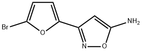3-(5-bromofuran-2-yl)-1,2-oxazol-5-amine Structure