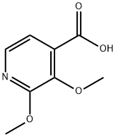 2,3-dimethoxyisonicotinic acid, 944906-83-6, 结构式