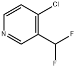 4-Chloro-3-difluoromethyl-pyridine Structure