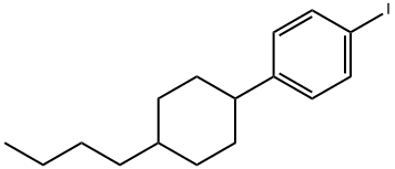 1-(4-butylcyclohexyl)-4-iodobenzene Structure
