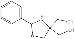 (2-phenyloxazolidine-4,4-diyl)dimethanol Structure