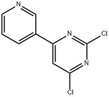 2,4-Dichloro-6-(3-pyridyl)pyrimidine,954232-60-1,结构式