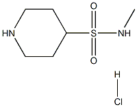 N-METHYL-4-PIPERIDINESULFONAMIDE HYDROCHLORIDE,956034-30-3,结构式