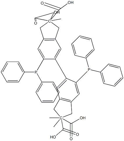 959864-39-2 四甲基6,6'-双（二苯基膦基）-1,1'，3,3'-四氢[5,5']二茚基-2,2'，2,2'-四羧酸