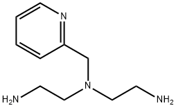 N1-(2-氨乙基)-N1-(2-吡啶基甲基)-1,2-乙二胺, 96313-89-2, 结构式