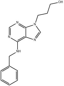 9H-Purine-9-propanol, 6-[(phenylmethyl)amino]-