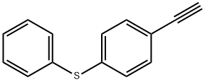 Benzene, 1-ethynyl-4-(phenylthio)- Structure