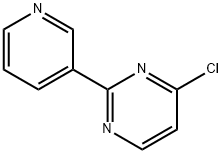 4-chloro-2-pyridin-3-ylpyrimidine Struktur