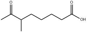 6-methyl-7-oxooctanoic acid Structure