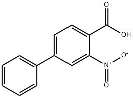 3'-Nitro-biphenyl-4-carboxylic acid Structure