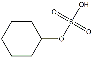 Cyclohexyl sulphate 化学構造式