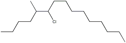 2-hexyl decyl chloride Structure